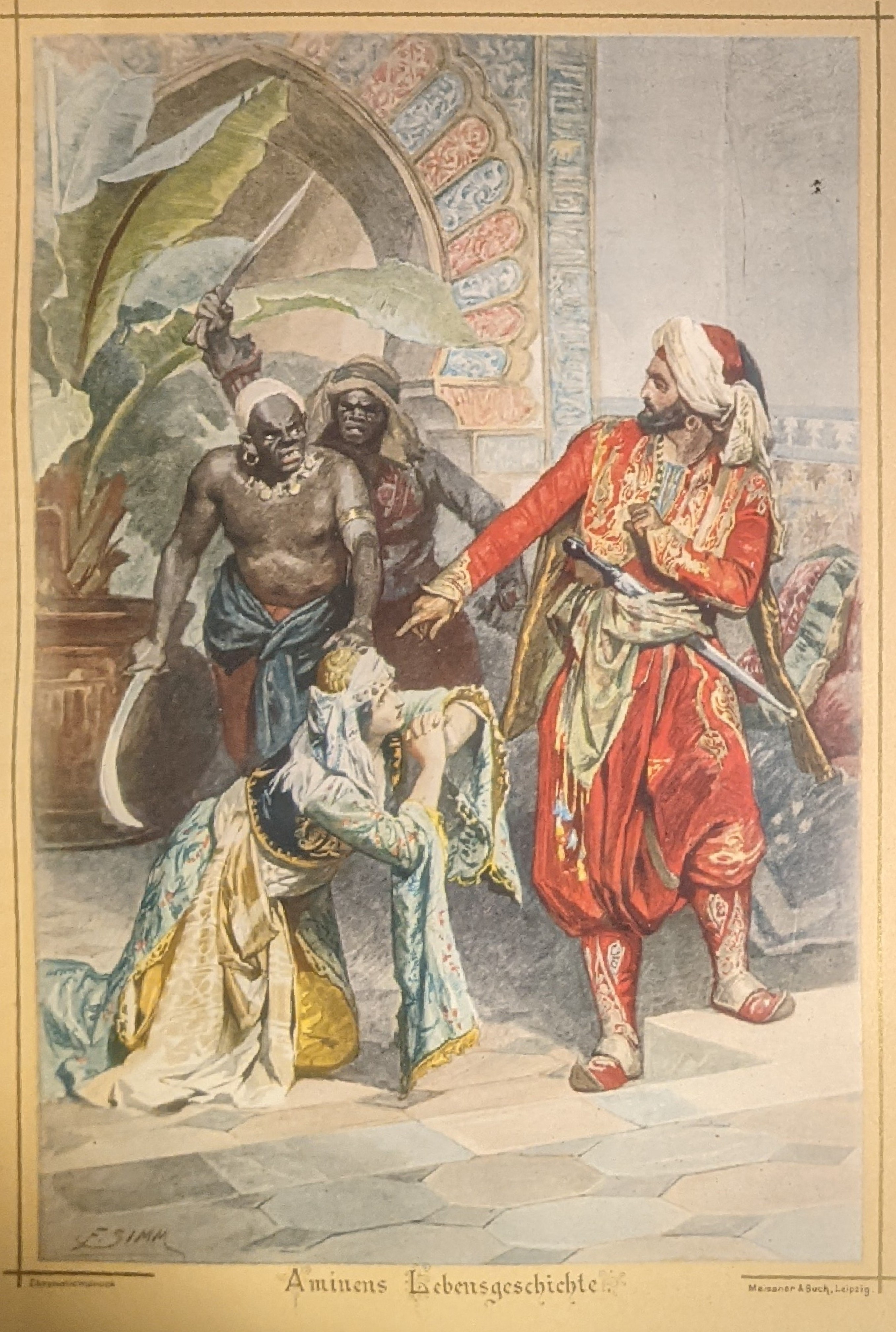 Arabian Nights: Orientalist Illustrations – Nehaveigur